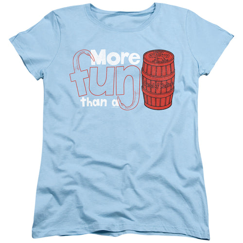 Barrel of Monkeys More Fun Than a Barrel Womens T-Shirt