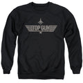 Top Gun Monotone Logo Crewneck Sweatshirt
