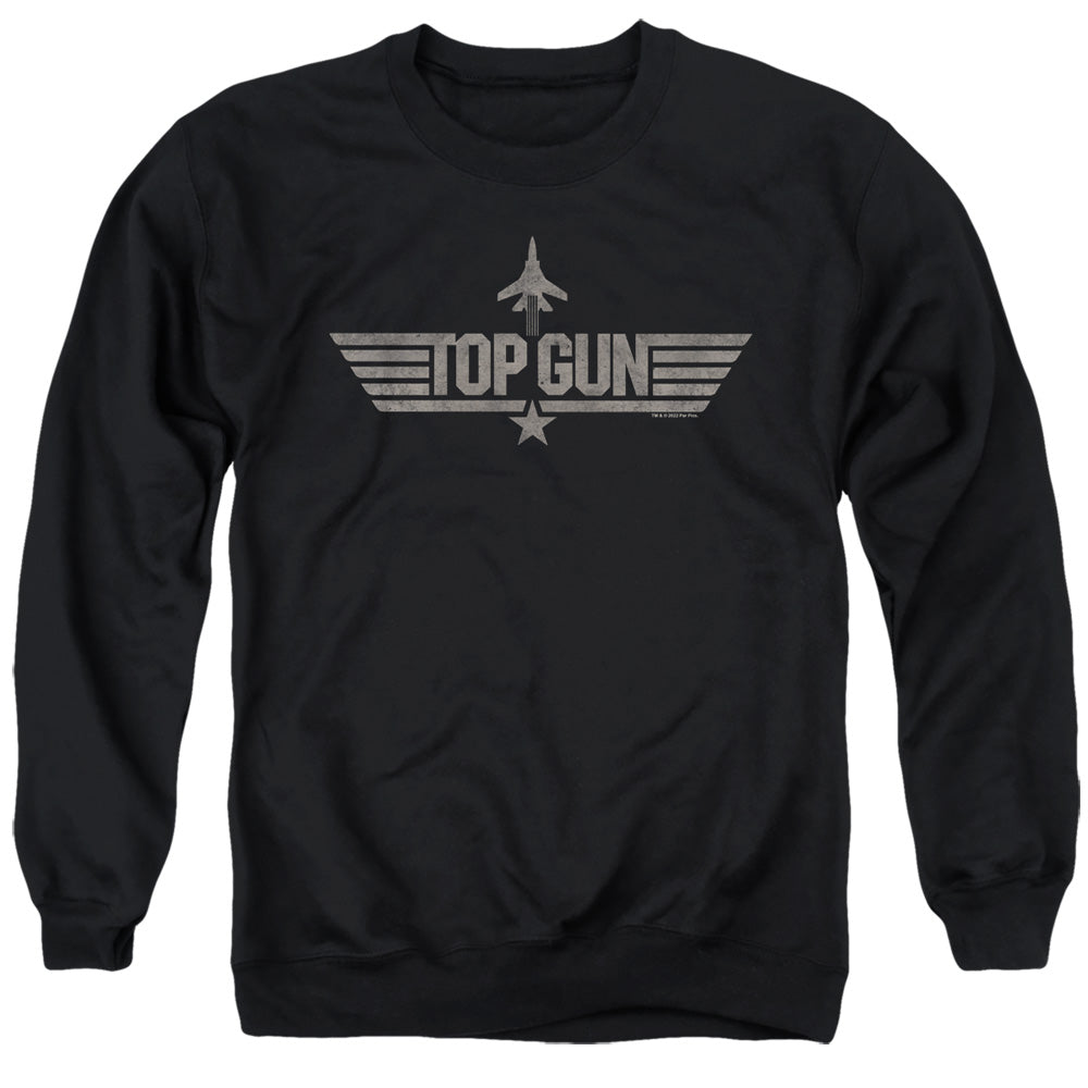 Top Gun Monotone Logo Crewneck Sweatshirt