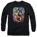 Mighty Morphin Power Rangers Impressionist Rangers Long Sleeve T-Shirt