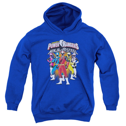Power Rangers: Ninja Steel Team Lineup Youth Hoodie