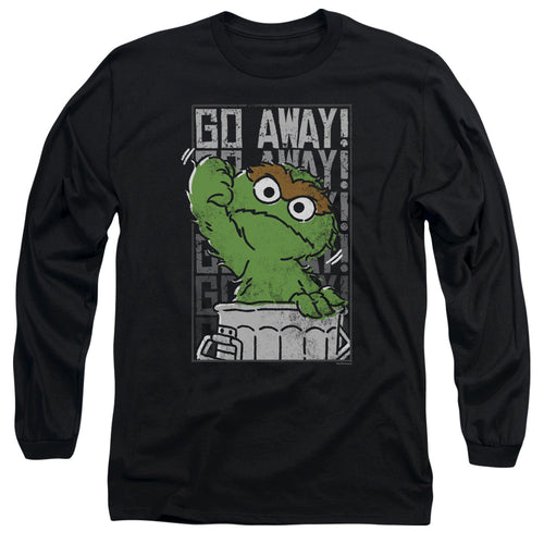Sesame Street Go Away Long Sleeve T-Shirt