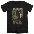 Star Trek Juan Ortiz Patterns of Force Black V-Neck T-Shirt