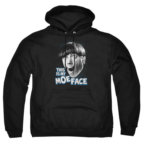 The Three Stooges This Is My Moe Face Pullover Hoodie