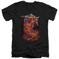 Justice League Tornado Cloud V-Neck T-Shirt