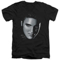 Elvis Presley Big Face V-Neck T-Shirt