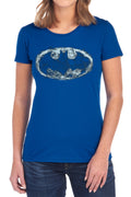 Batman Smoke Signal Womens T-Shirt
