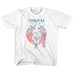 Street Fighter Cutesy Chun-Li Youth/Toddler T-Shirt