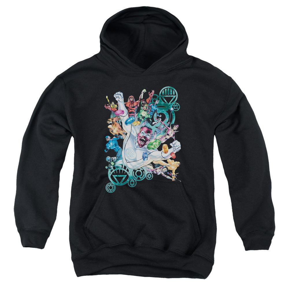 Green Lantern Lanterns Unite Youth Hoodie