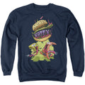 Spongebob Squarepants Krabby Patty From the Sky Crewneck Sweatshirt