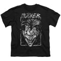 The Batman Joker Storm on Black Youth/Toddler T-Shirt