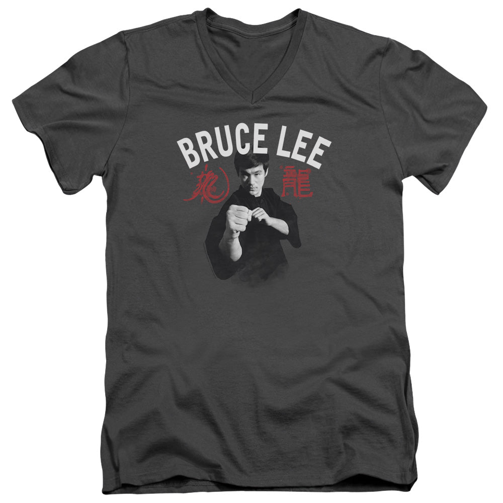 Bruce Lee Ready V-Neck T-Shirt