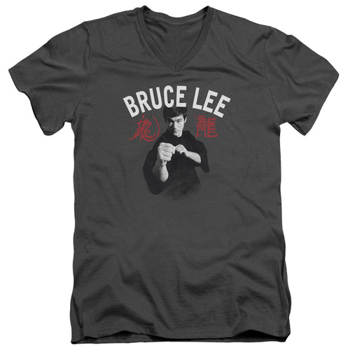 Bruce Lee Ready V-Neck T-Shirt