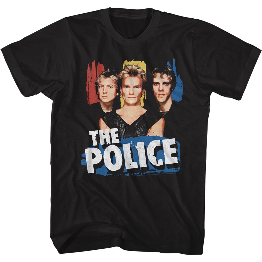 The Popo The Police t-shirt in black
