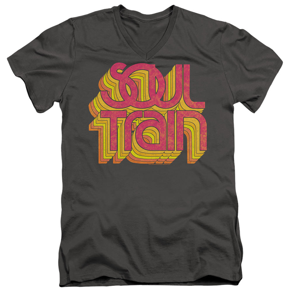 Soul Train Soul Train Vibing Logo V-Neck T-Shirt