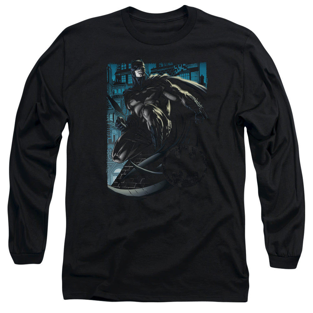 Batman Knight Falls In Gotham Long Sleeve T-Shirt