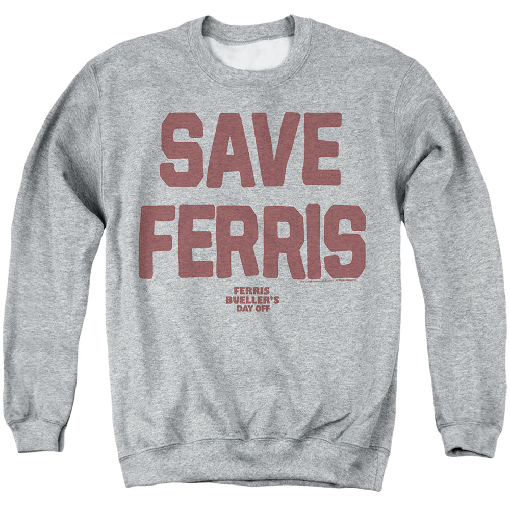 Ferris Bueller's Day Off The Save Ferris Crewneck Sweatshirt