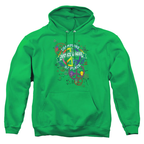 Justice League Peace League Pullover Hoodie