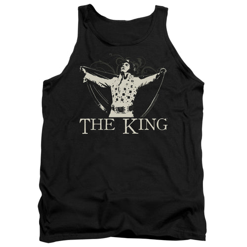 Elvis Presley Ornate King Tank Top