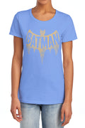 Batman Vintage Logo Womens T-Shirt