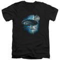 Star Trek Enterprise D Anniversary V-Neck T-Shirt