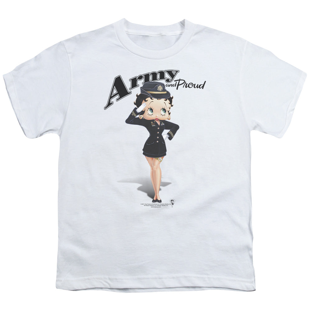 Betty Boop Army Boop Youth/Toddler T-Shirt