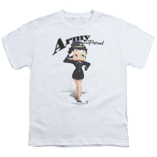 Betty Boop Army Boop Youth/Toddler T-Shirt