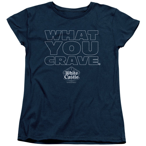 White Castle What You Crave Womens T-Shirt