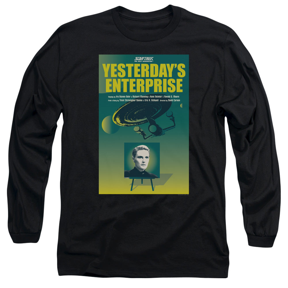 Star Trek Yesterday's Enterprise Black Long Sleeve T-Shirt
