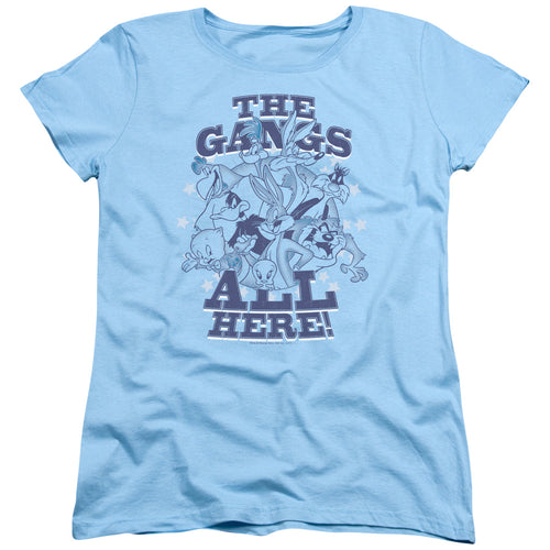 Looney Tunes Blue Gang Womens T-Shirt