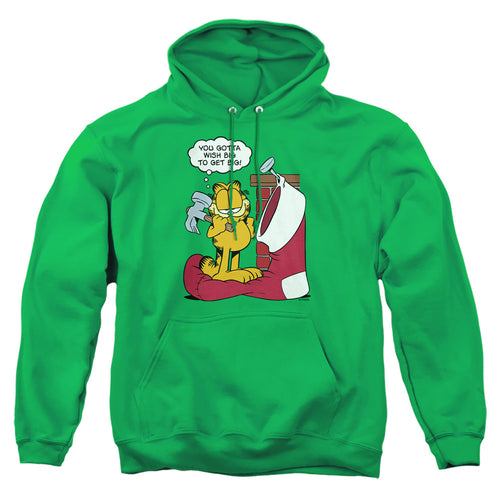 Garfield Wish Big Pullover Hoodie