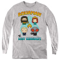 Aquaman Character Lineup Youth Long Sleeve T-Shirt