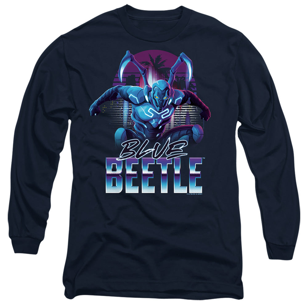 Blue Beetle City Protector Long Sleeve T-Shirt