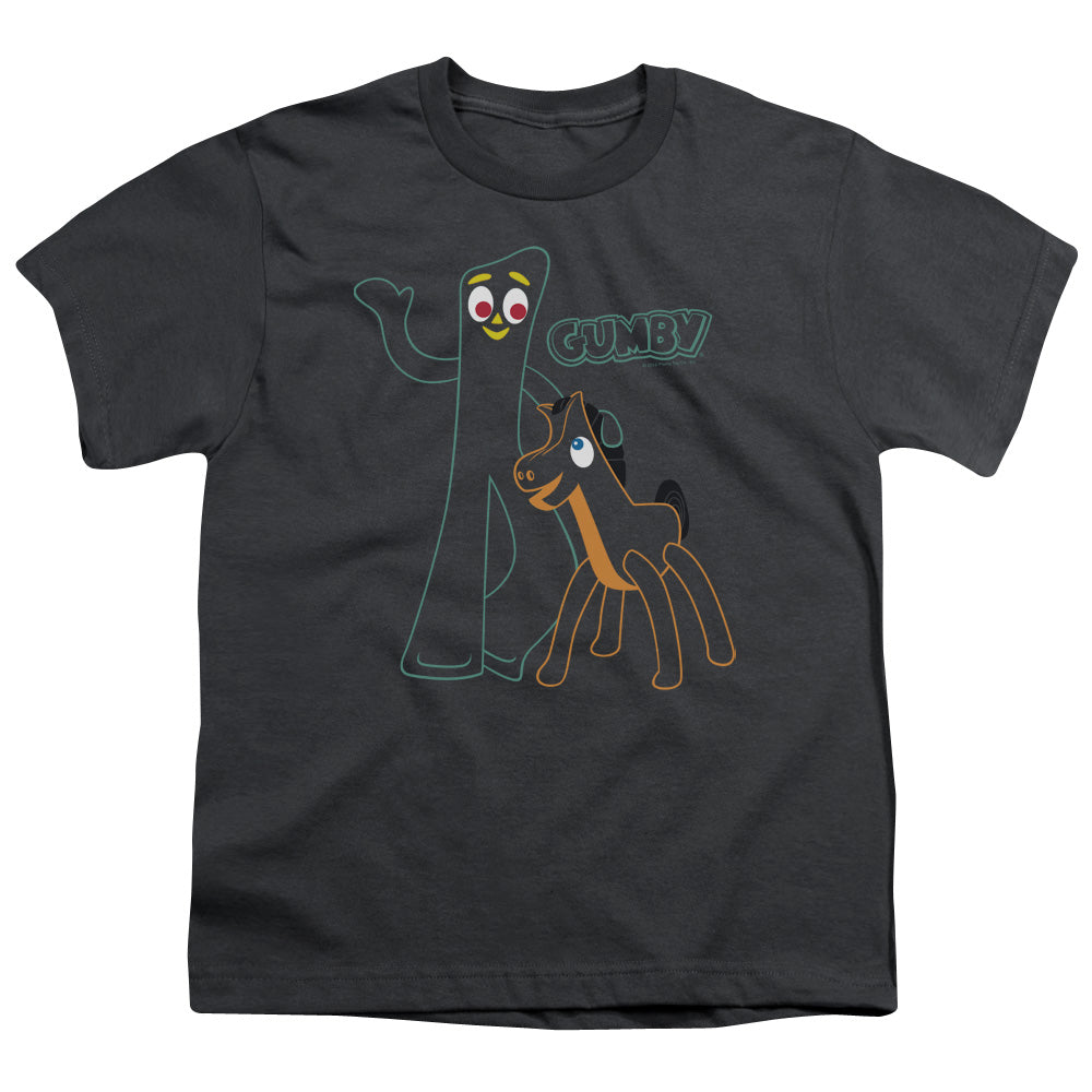 Gumby Outlines Youth/Toddler T-Shirt