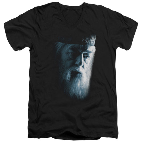 Harry Potter Dumbledore Face V-Neck T-Shirt
