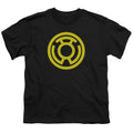 Green Lantern Yellow Emblem Youth/Toddler T-Shirt