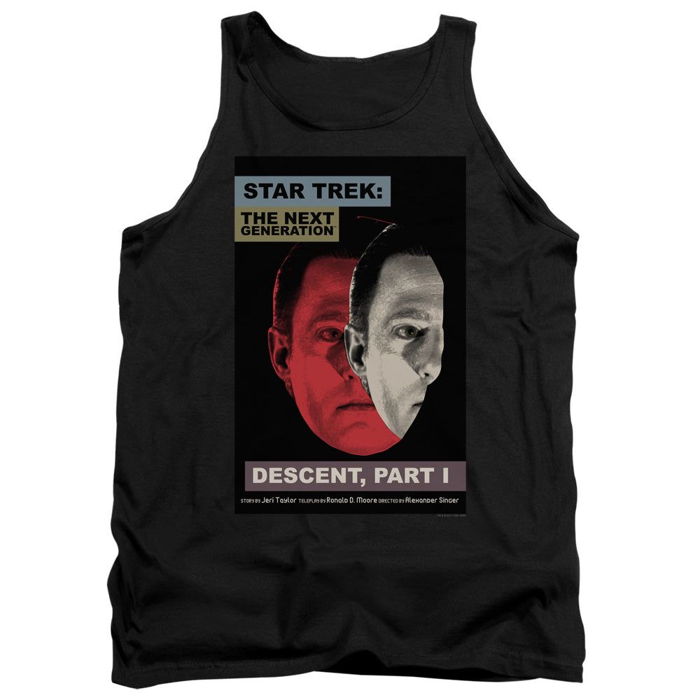 Star Trek Descent Part I Black Tank Top