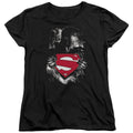 Superman Darkest Hour Womens T-Shirt