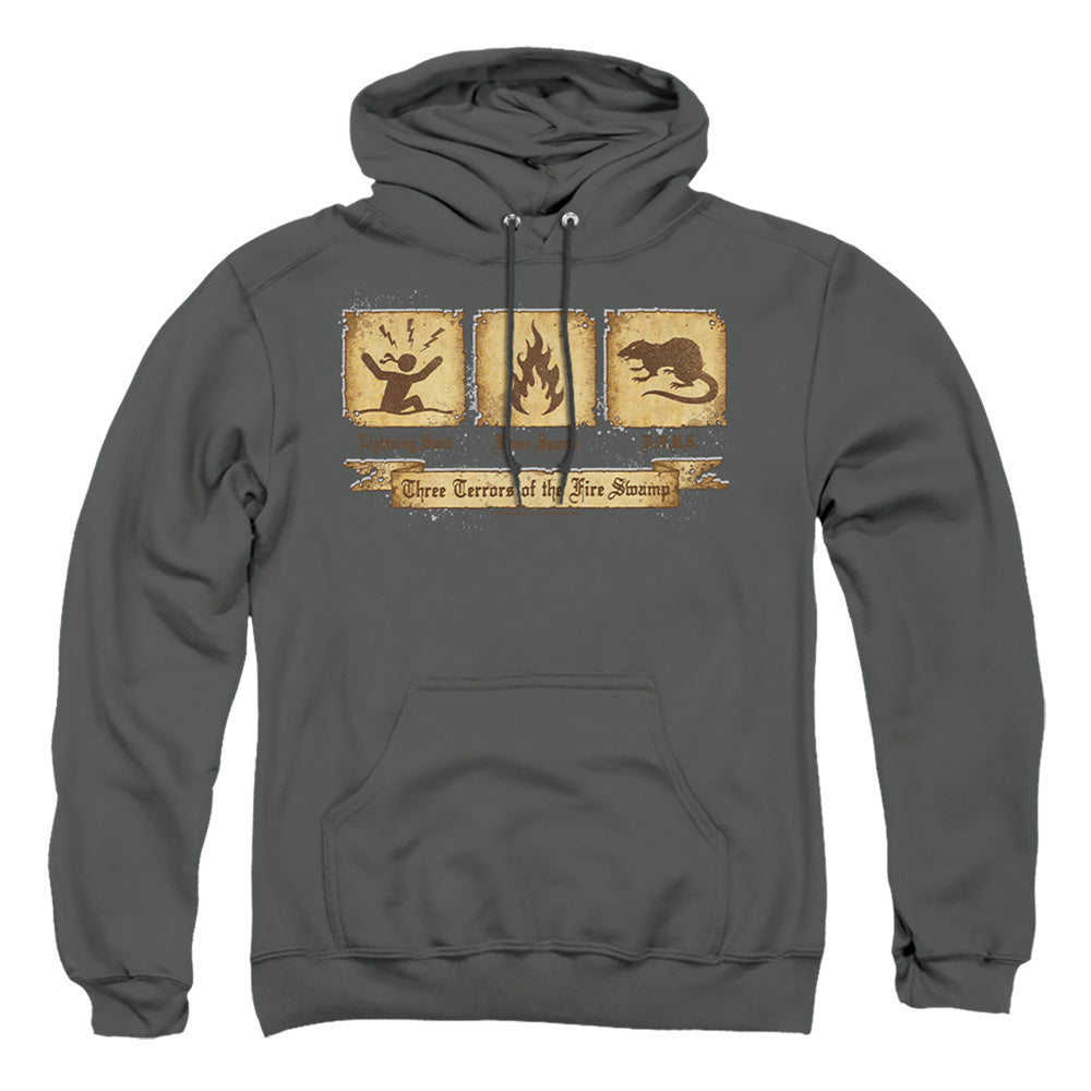 The Princess Bride Three Terrors Charcoal Pullover Hoodie