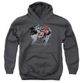 Batman v Superman Lightniing V Heat Vision Youth Hoodie