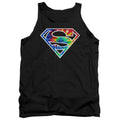 Superman Tie Dye Logo Tank Top