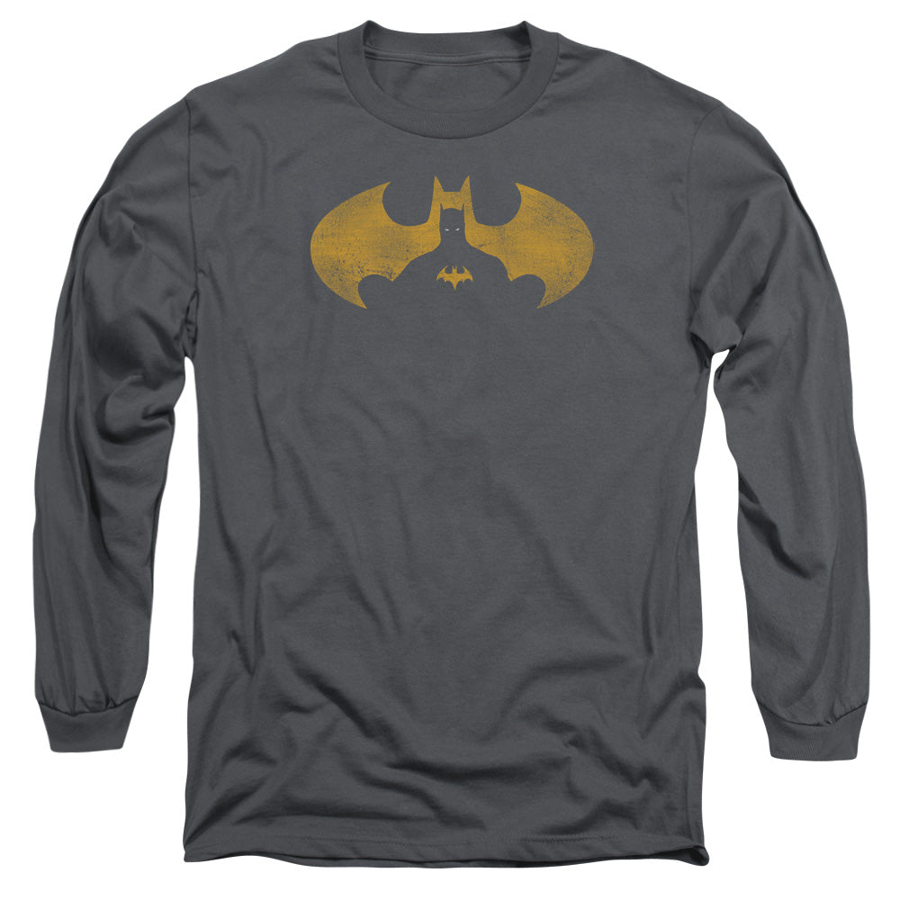 Batman Bat Symbol Knockout Long Sleeve T-Shirt