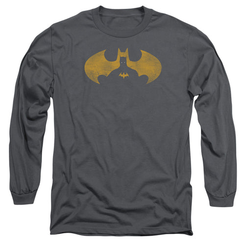 Batman Bat Symbol Knockout Long Sleeve T-Shirt