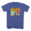 French Fries MTV t-shirt in royal heather