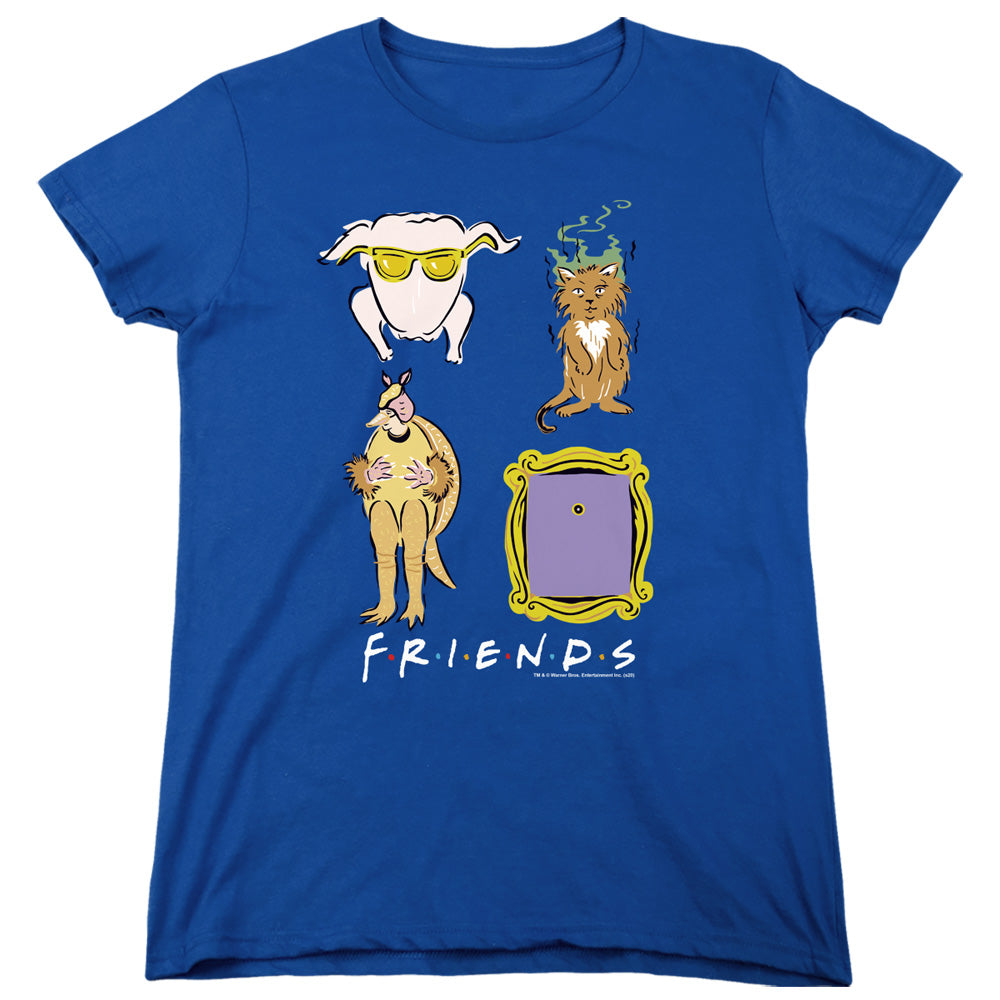 Friends Sybmols Womens T-Shirt