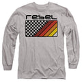 Honda Rebel Checkers And Stripes Long Sleeve T-Shirt