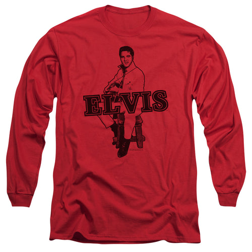 Elvis Presley Jamming Long Sleeve T-Shirt