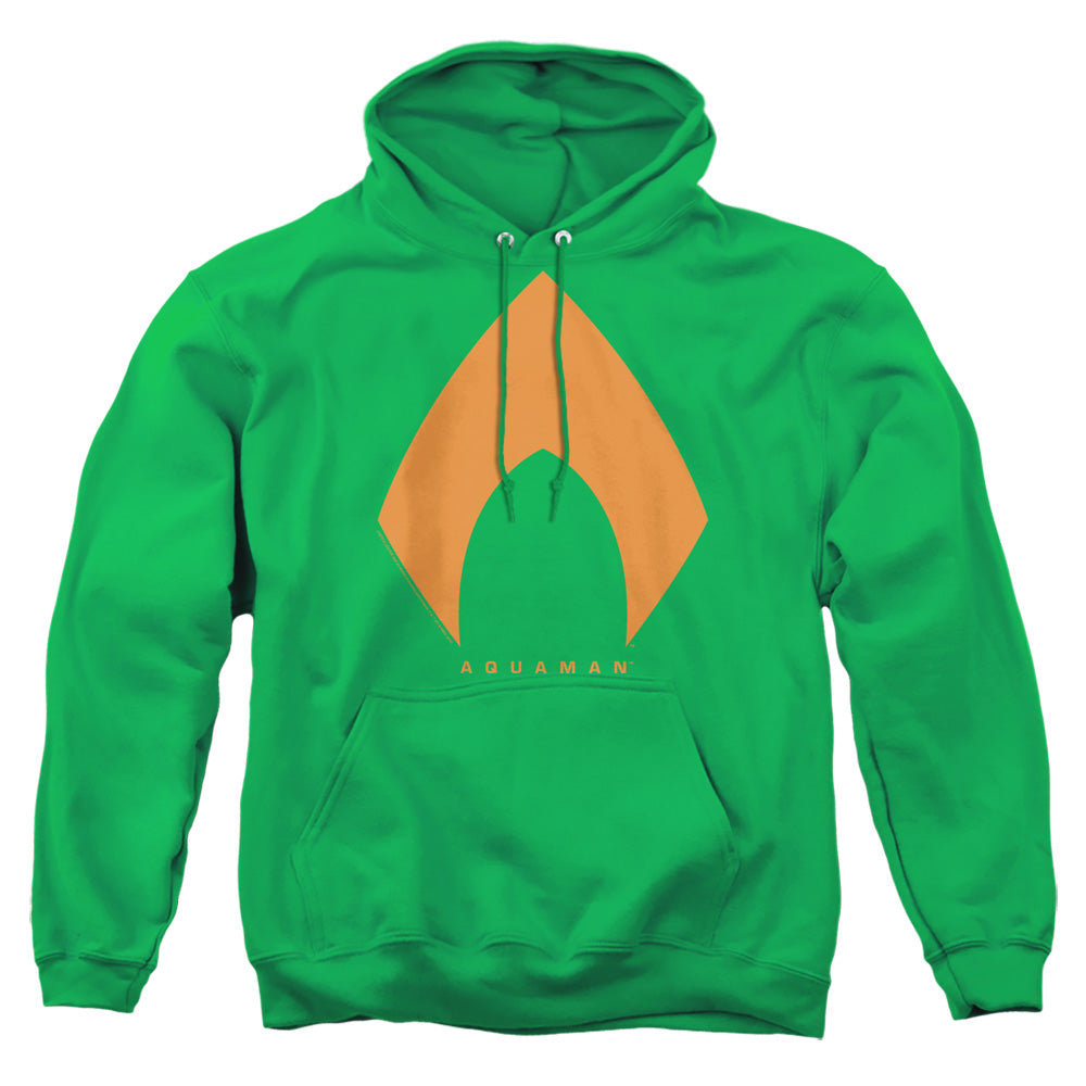 Justice League Aquaman Solid Color Pullover Hoodie