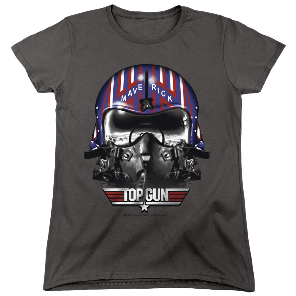 Top Gun Maverick Helmet Womens T-Shirt
