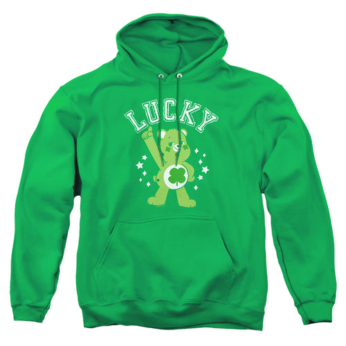 Care Bears Good Luck Bear Lucky Collegiate St. Patrick'S Day Pullover Hoodie